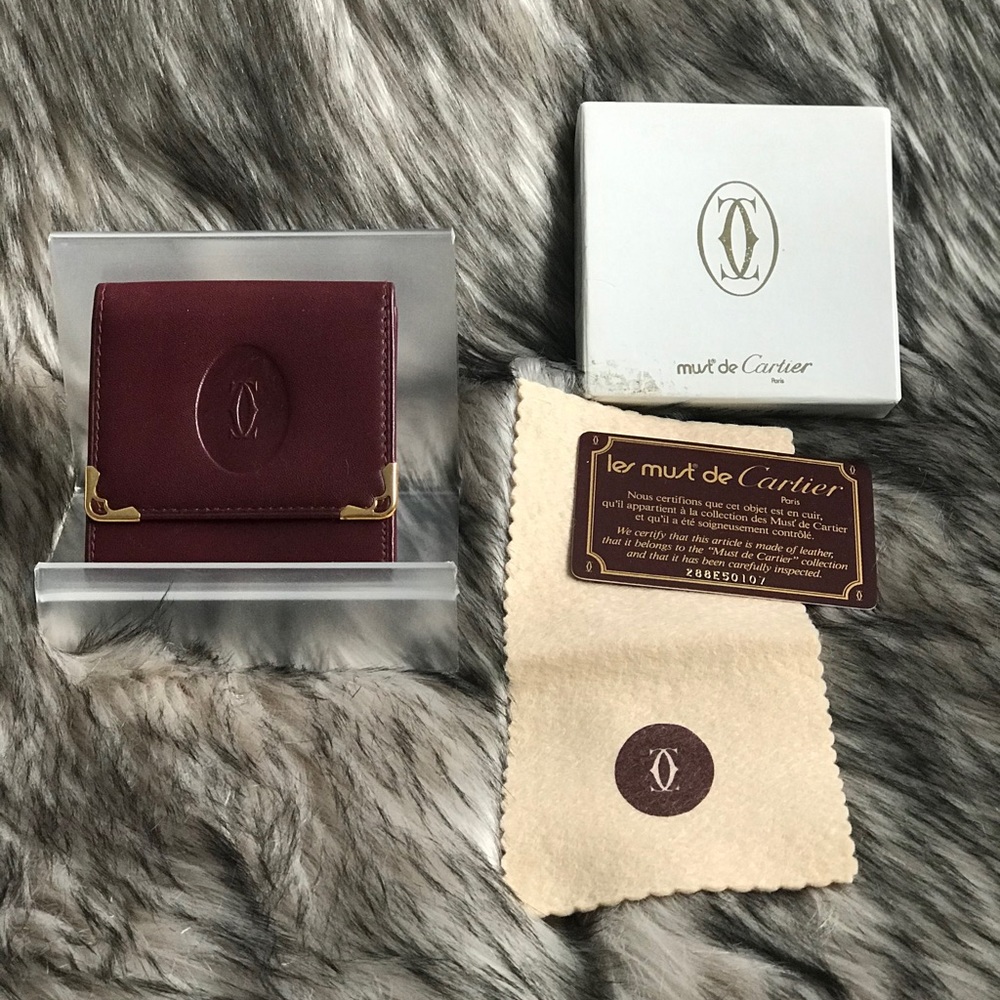 Cartier Leather Wallet